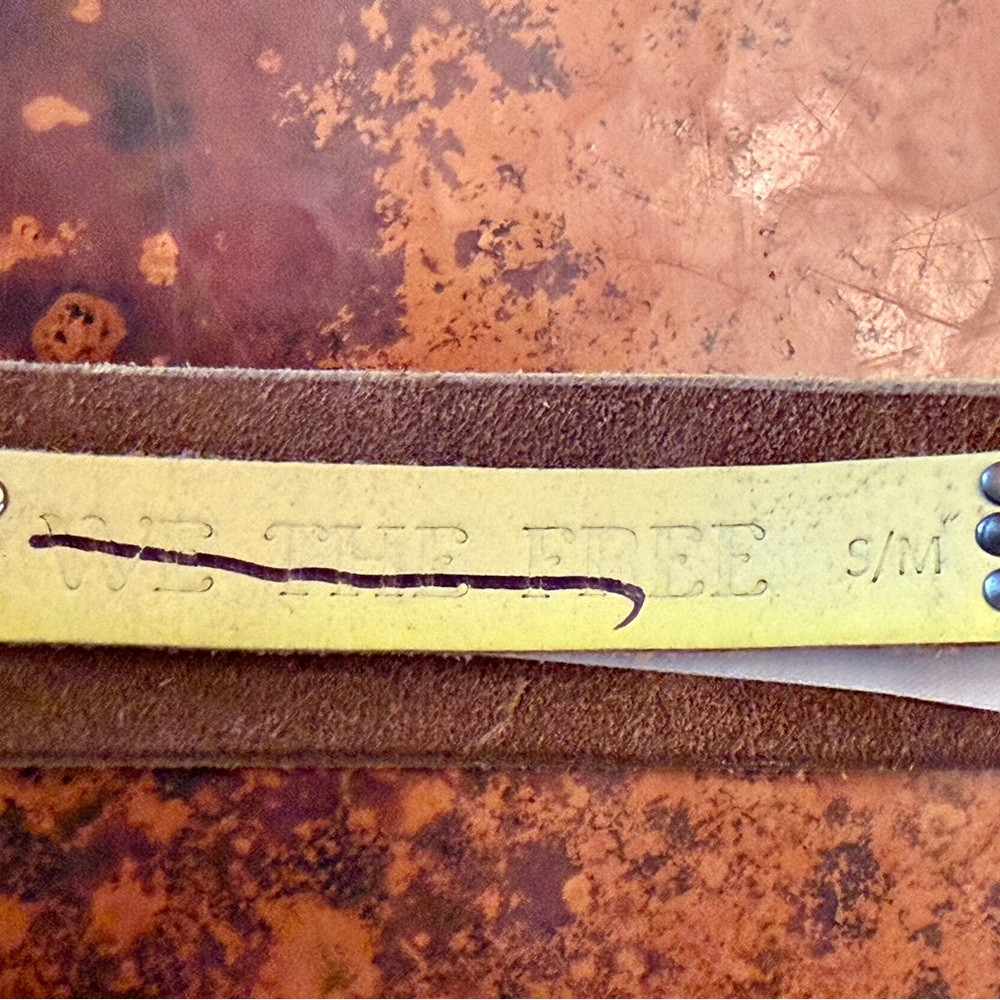 Free People We The Free Jona Belt Key Lime.. New without tags - Picture 2 of 2